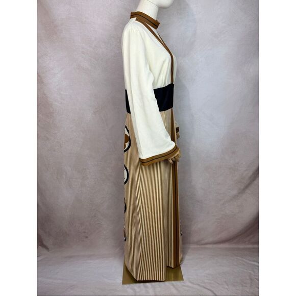 Vintage Alfred Shaheen Dress M/L Hawaii Tiki 1970s Designer MCM READ - Picture 8 of 14